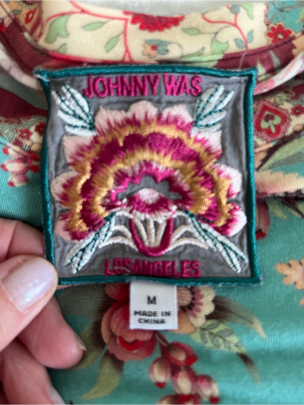 Johnny Was Thena Box Pleat Swing T-Shirt Medium - Picture 10 of 12